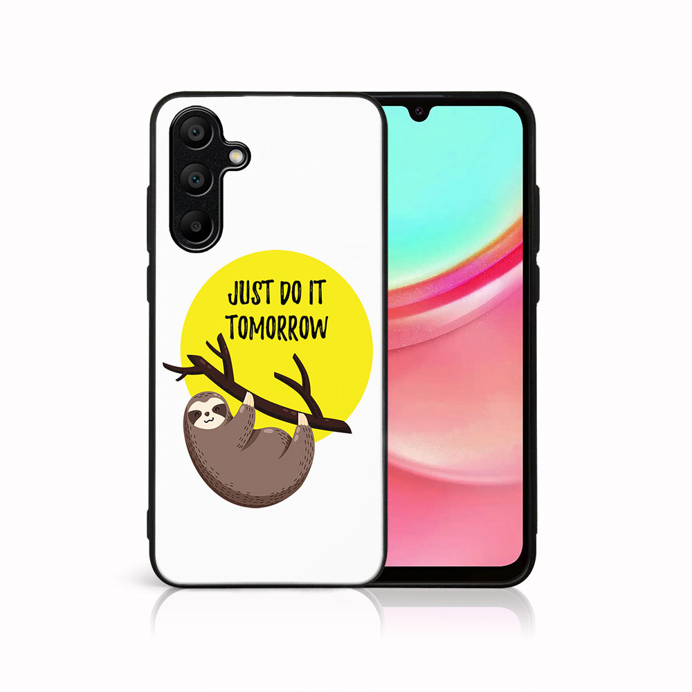 MY ART Husă De Protecție Pentru Samsung Galaxy A35 5G SLOTH (188)