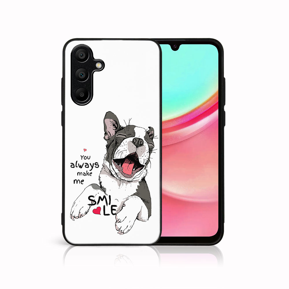 MY ART Husă De Protecție Pentru Samsung Galaxy A35 5G SMILE (189)