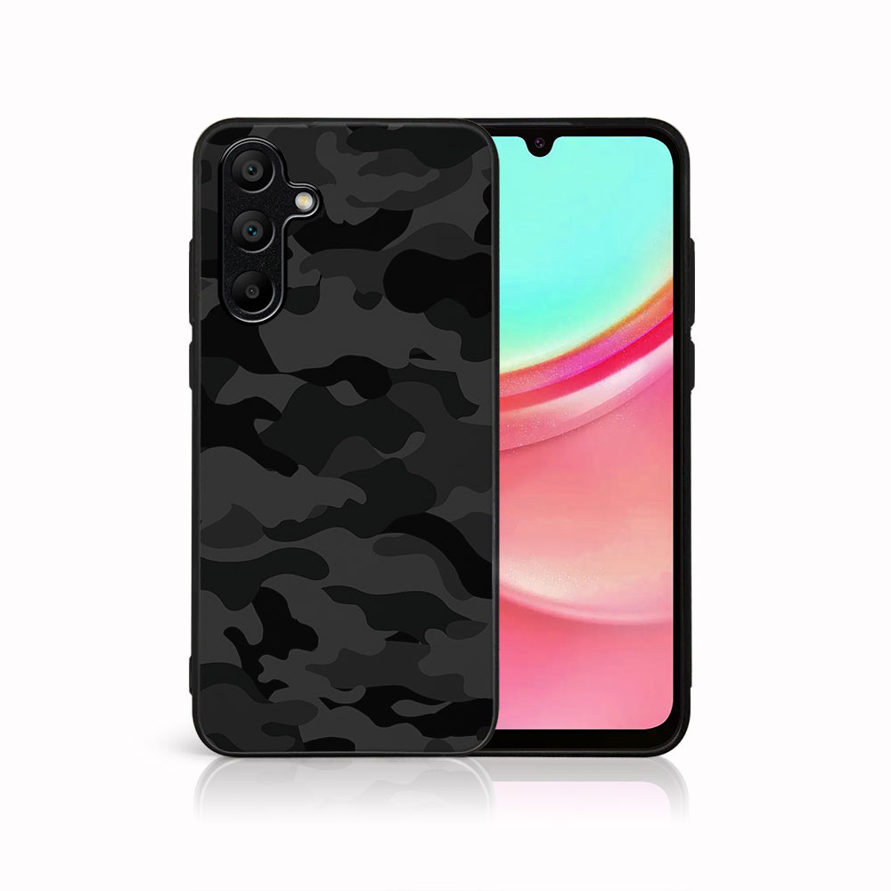 MY ART Husă De Protecție Pentru Samsung Galaxy A35 5G BLACK CAMO (234)