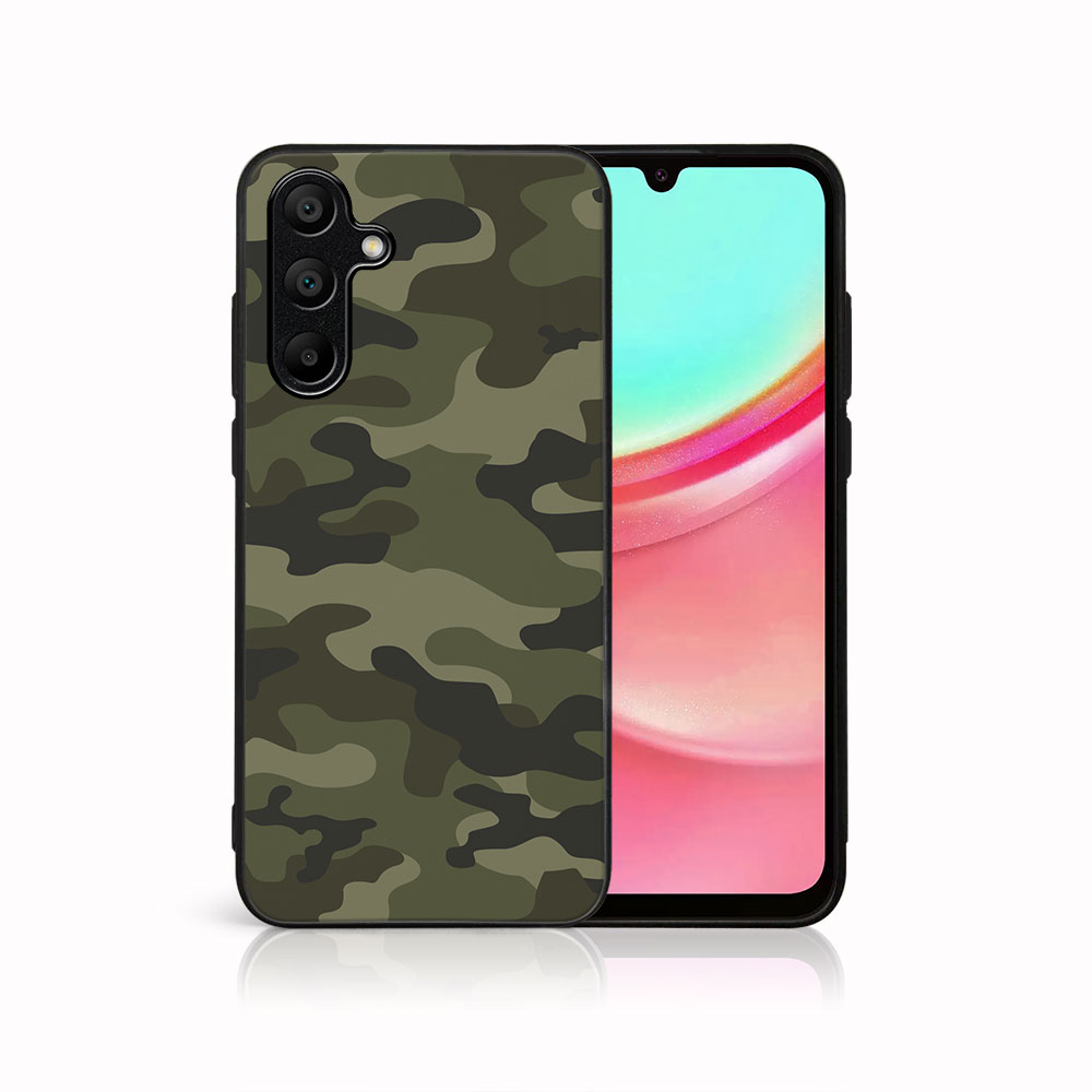 MY ART Husă De Protecție Pentru Samsung Galaxy A35 5G GREEN CAMO (235)