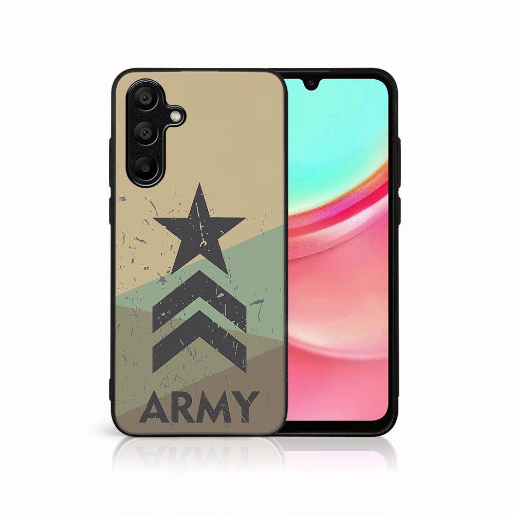 MY ART Husă De Protecție Pentru Samsung Galaxy A35 5G ARMY (236)