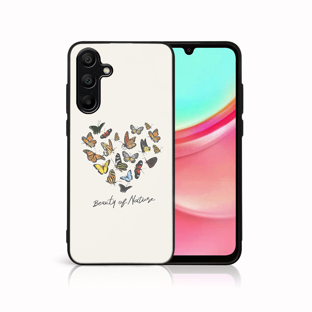 MY ART Husă De Protecție Pentru Samsung Galaxy A35 5G BUTTERFLIES (240)