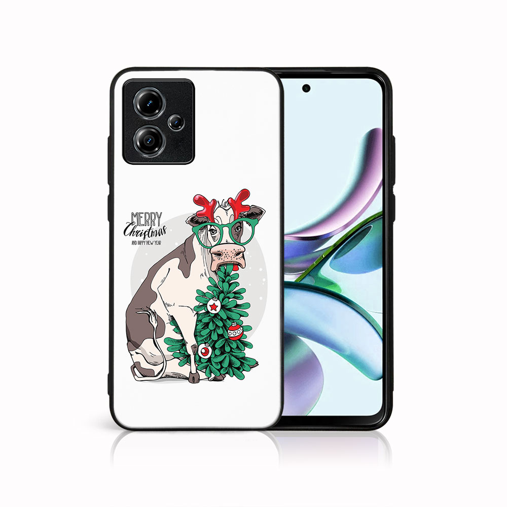 MY ART Husă Cu Design De Crăciun Motorola Moto G54 5G / G54 5G Power Edition MERRY CHRISTMAS (074)