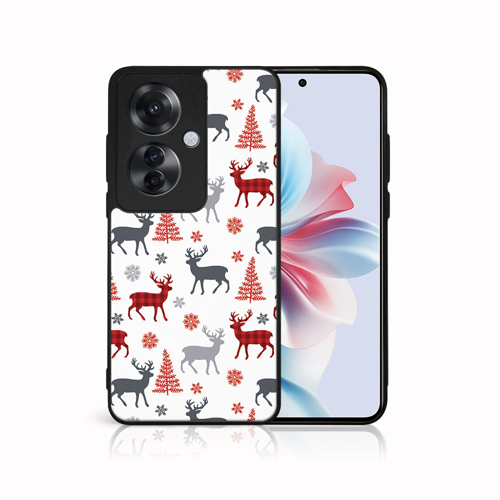 MY ART Capac Cu Design De Crăciun Oppo Reno11 F 5G DEER (068)