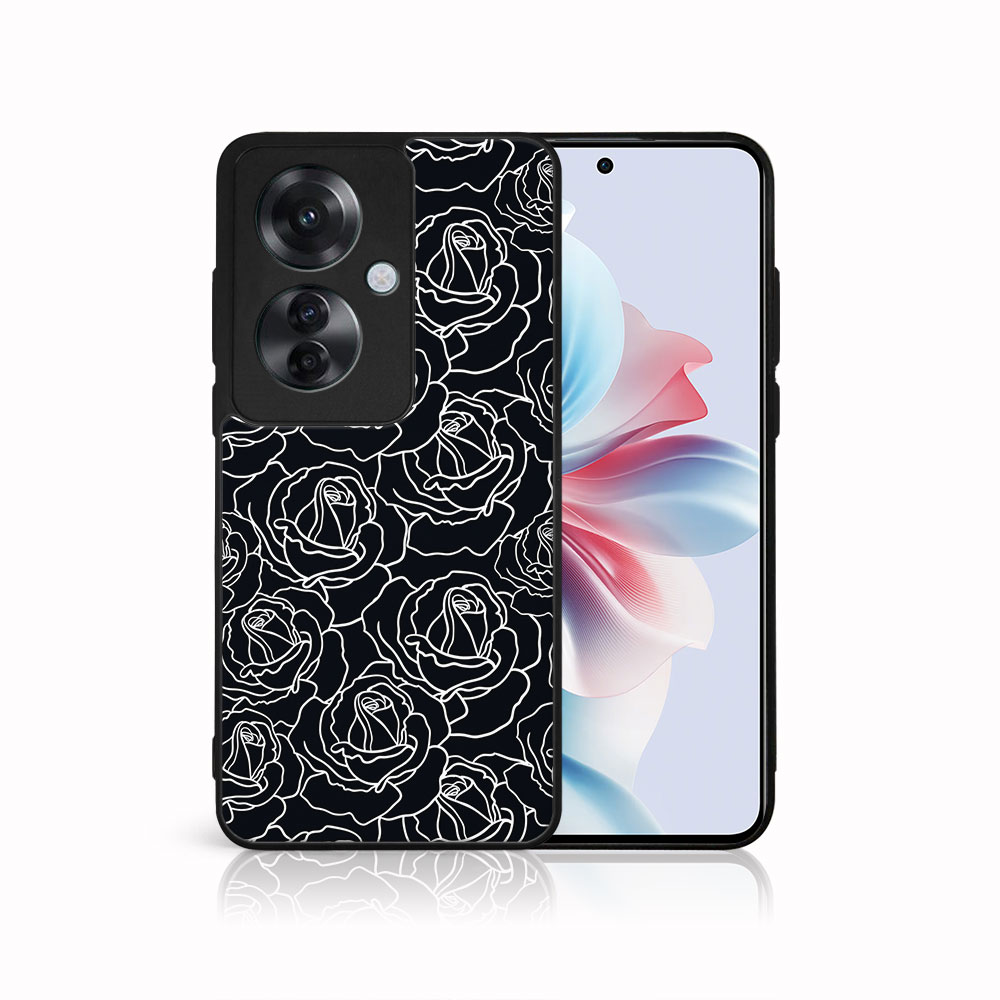 MY ART Husă De Protecție Pentru Oppo Reno11 F 5G ROSES (172)