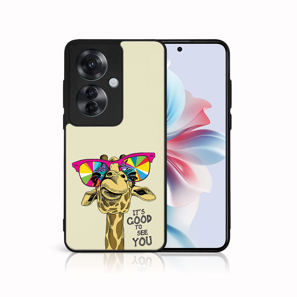 MY ART Husă De Protecție Pentru Oppo Reno11 F 5G GIRAFFE (180)