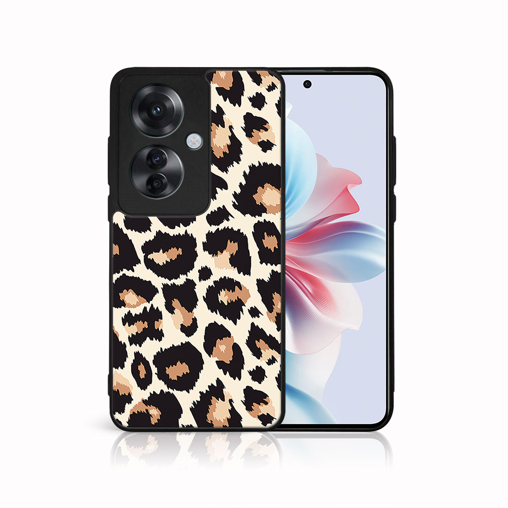 MY ART Husă De Protecție Pentru Oppo Reno11 F 5G LEOPARD PRINT (238)