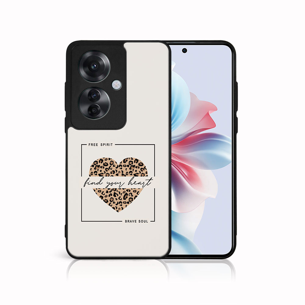 MY ART Husă De Protecție Pentru Oppo Reno11 F 5G WILD HEART (241)