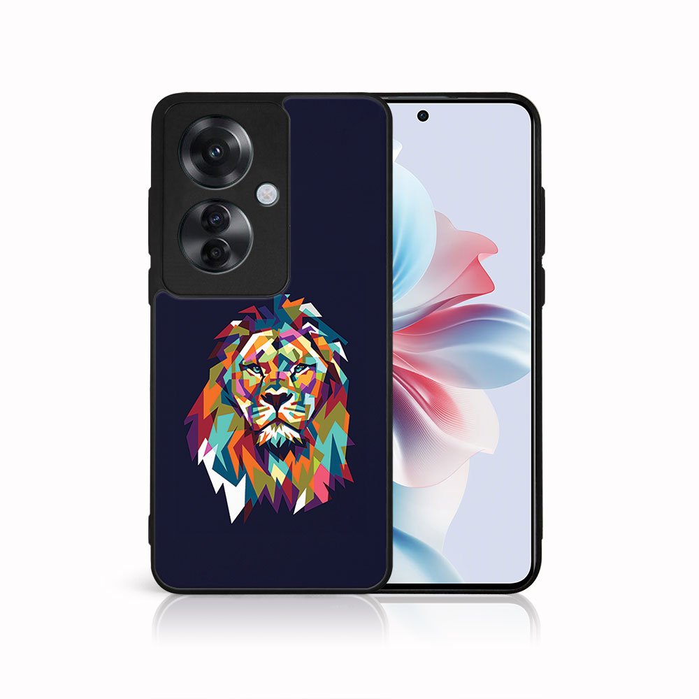 MY ART Husă De Protecție Pentru Oppo Reno11 F 5G LION (246)