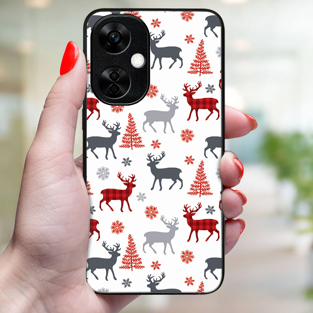 MY ART Capac Cu Design De Crăciun OnePlus Nord CE 3 Lite 5G DEER (068)