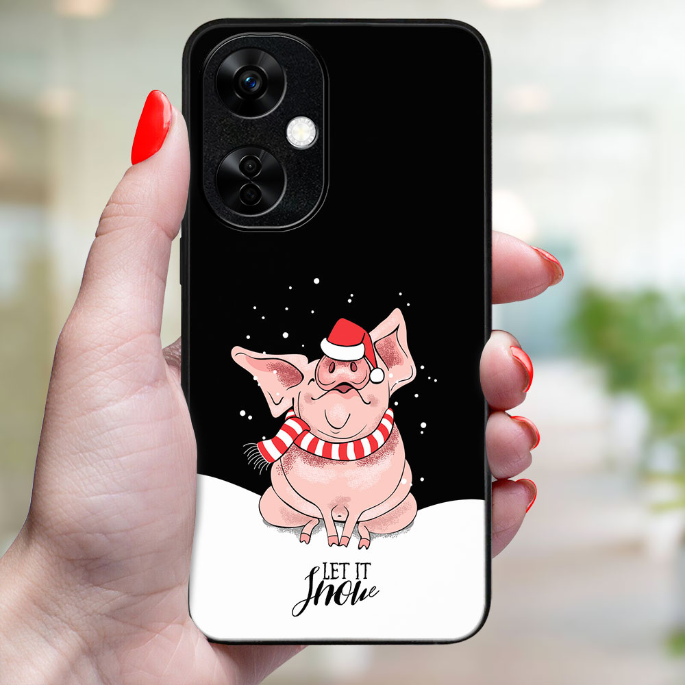 MY ART Husă Cu Design De Crăciun OnePlus Nord CE 3 Lite 5G LET IT SNOW (075)