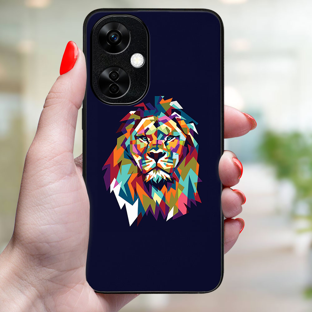 MY ART Husă De Protecție Pentru OnePlus Nord CE 3 Lite 5G LION (246)