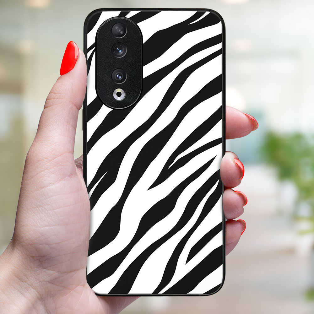 MY ART Husă De Protecție Pentru Honor 90 5G ZEBRA (237)