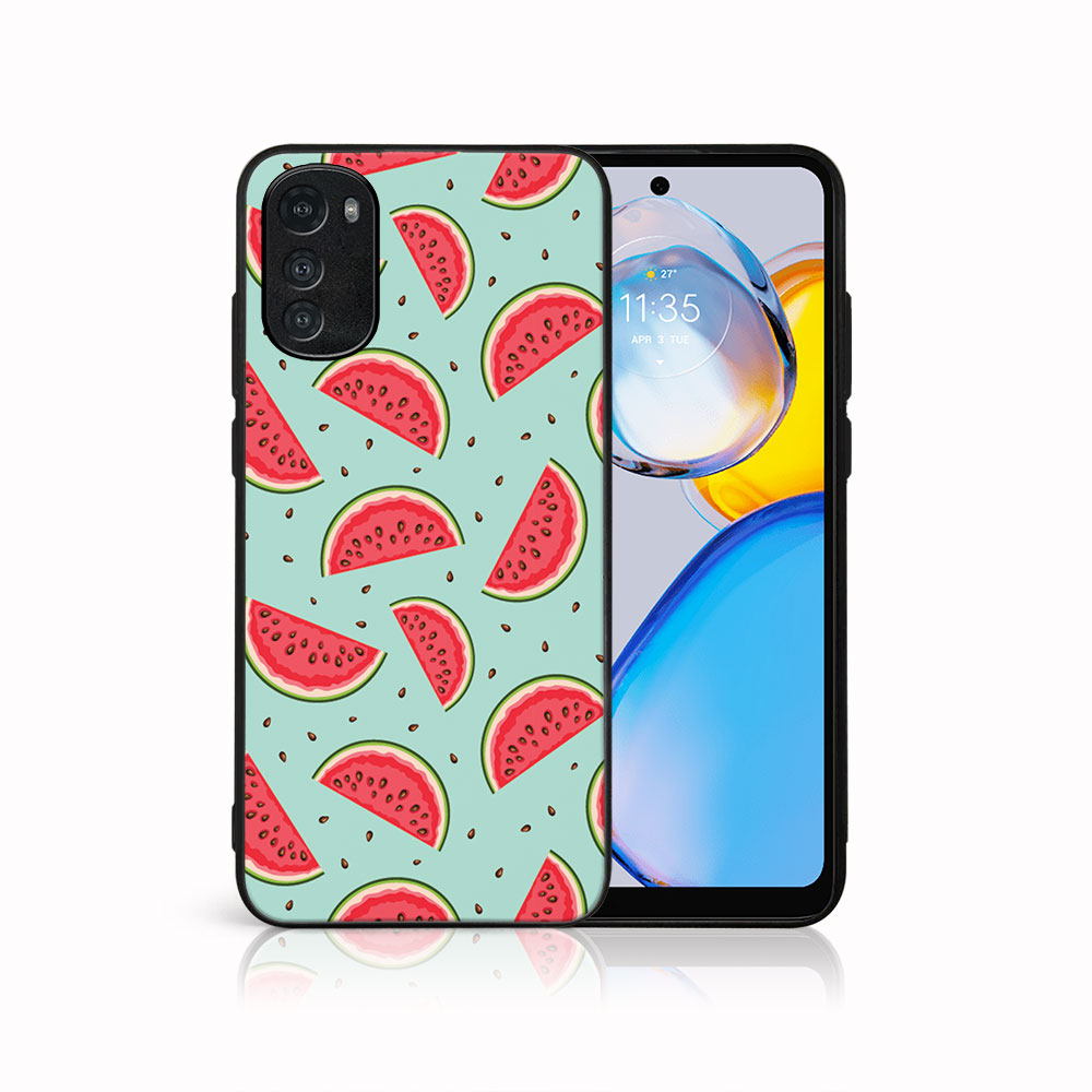 MY ART Husă De Protecție Pentru Motorola Moto E32 / E32s PEPENE VERDE (120)