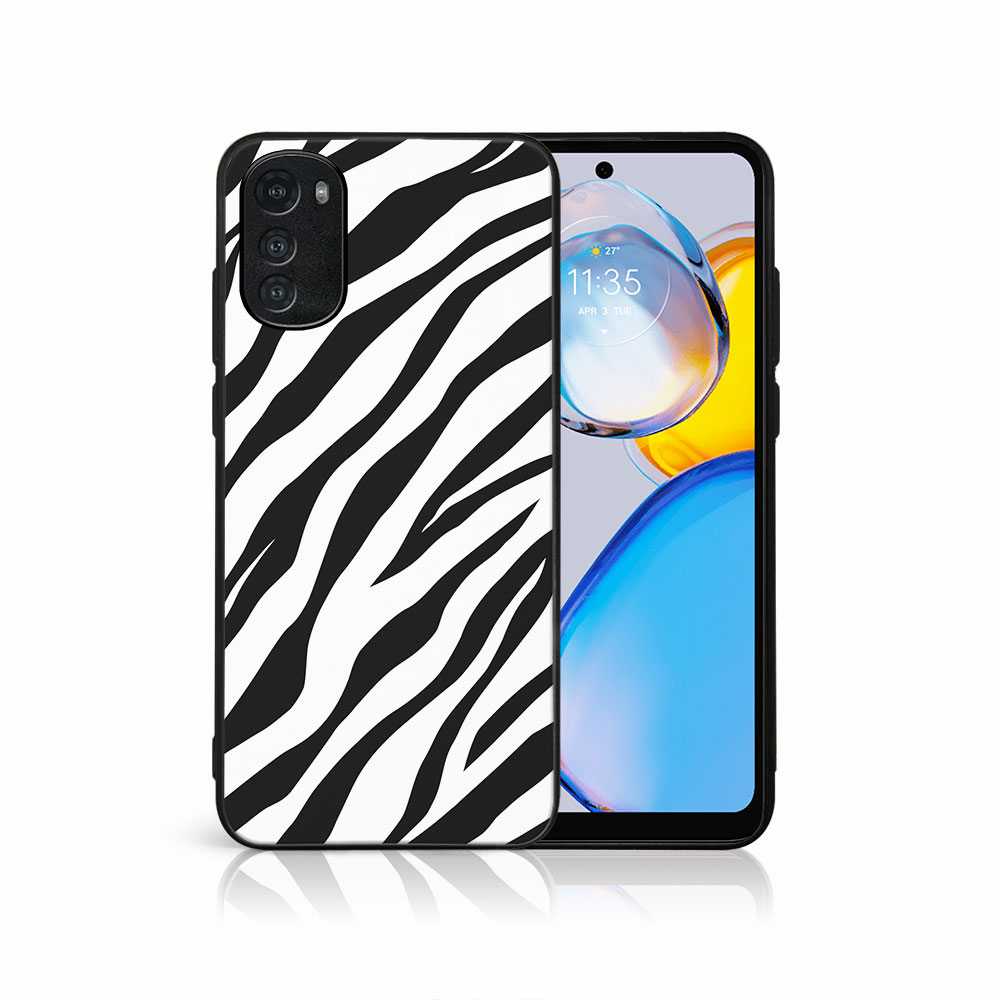 MY ART Husă De Protecție Pentru Motorola Moto E32 / E32s ZEBRA (237)