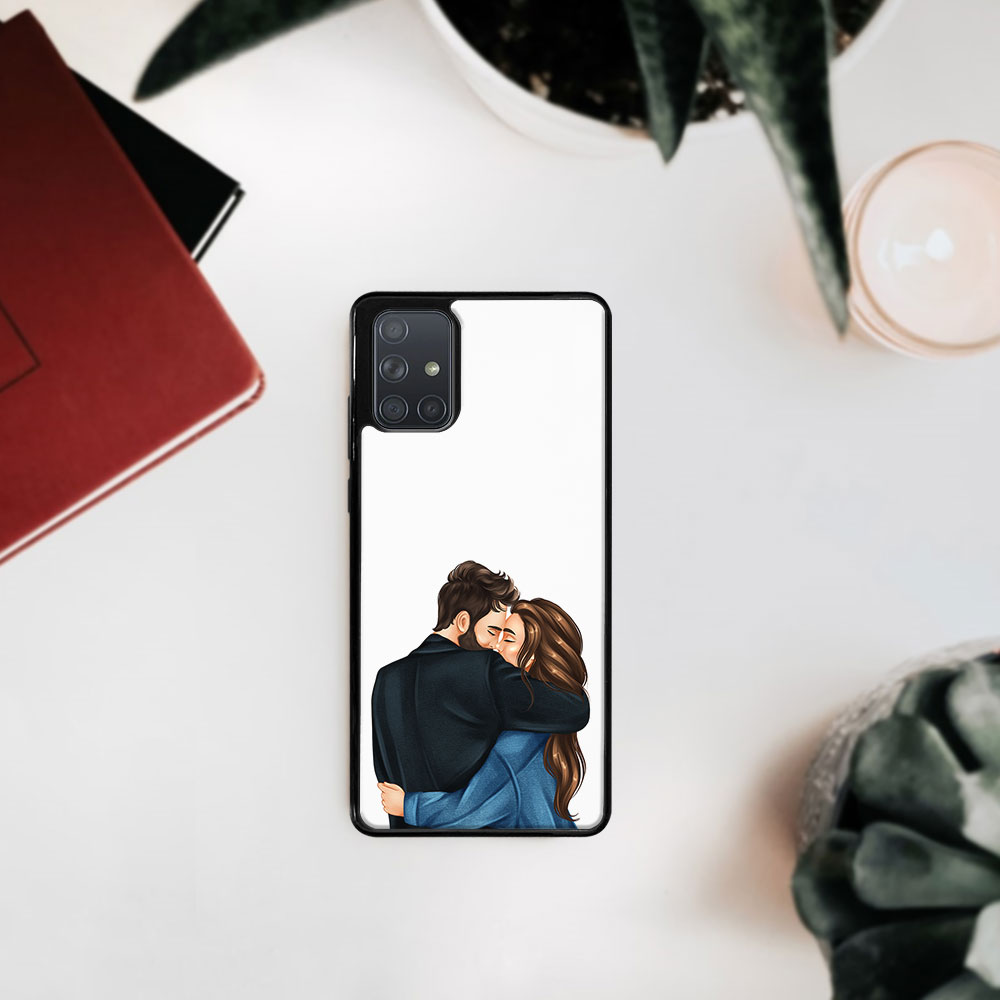 Husă De Protecție MY ART Pentru Samsung Galaxy A71-CUPLUL (117)