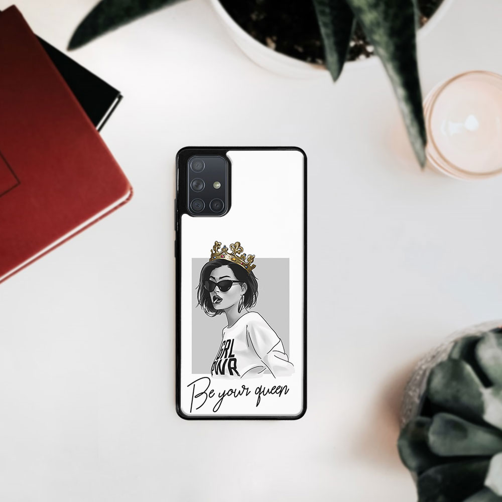 MY ART Husă De Protecție Samsung Galaxy A71 -QUEEN (139)