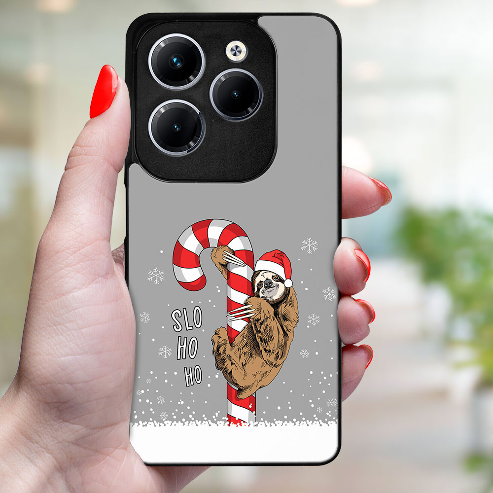 MY ART Husă Cu Design De Crăciun Infinix Hot 40 / Hot 40 Pro CANDY (076)