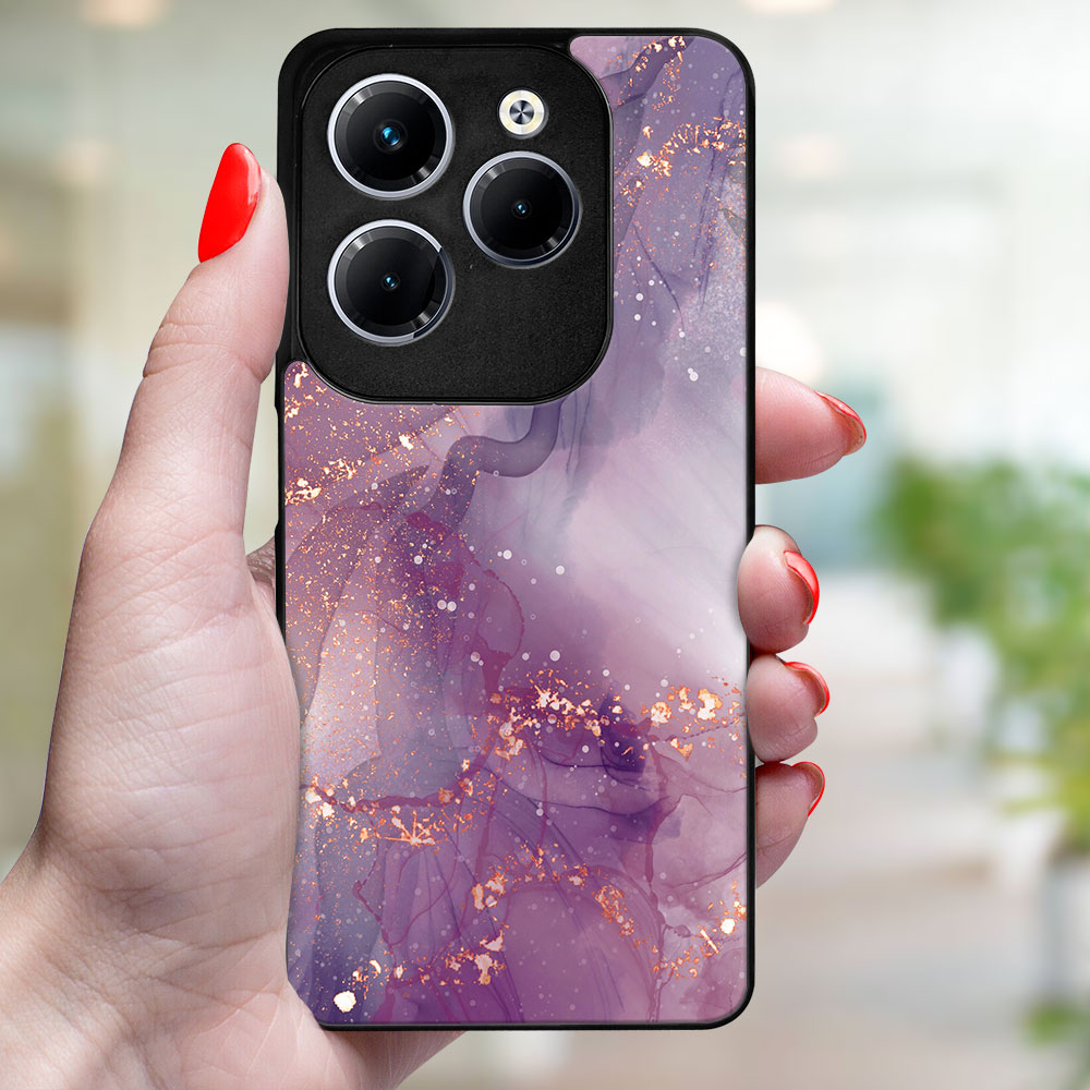 MY ART Husă De Protecție Pentru Infinix Hot 40 / Hot 40 Pro PURPLE (148)