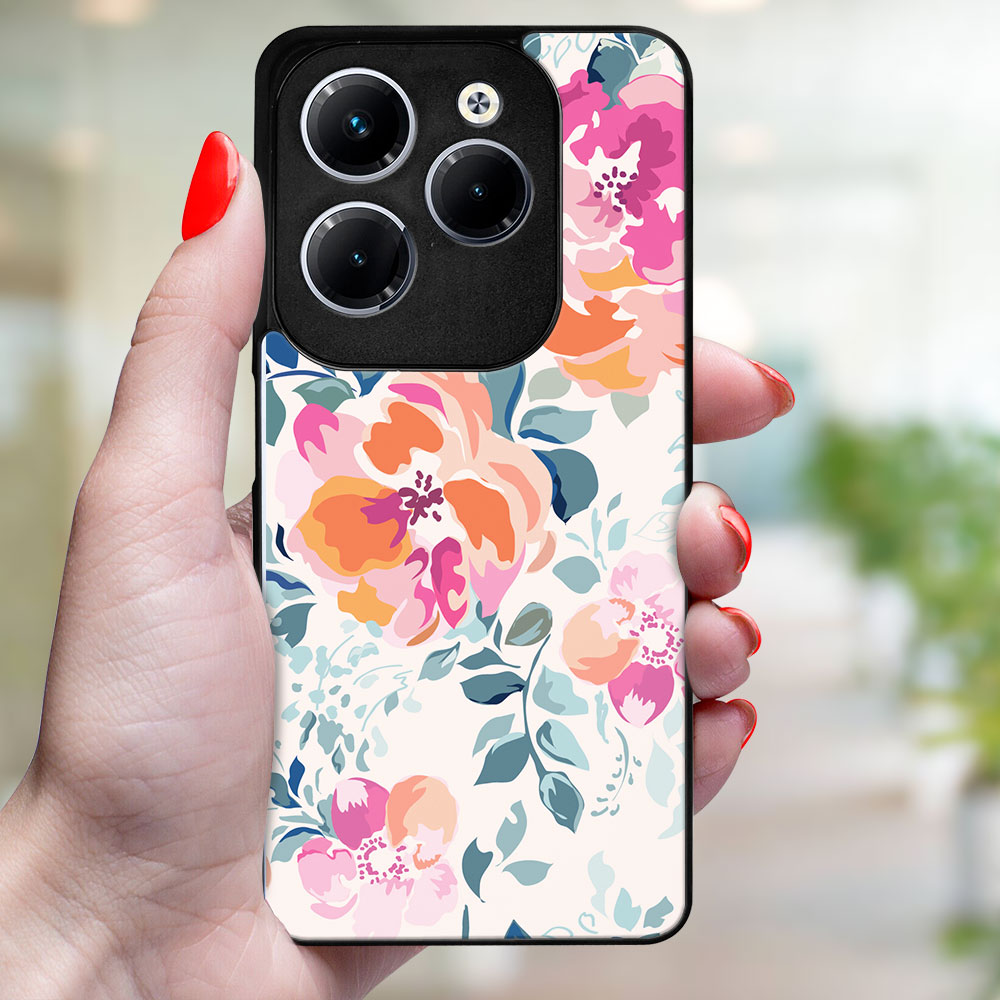 MY ART Husă De Protecție Pentru Infinix Hot 40 / Hot 40 Pro BLOSSOM (160)