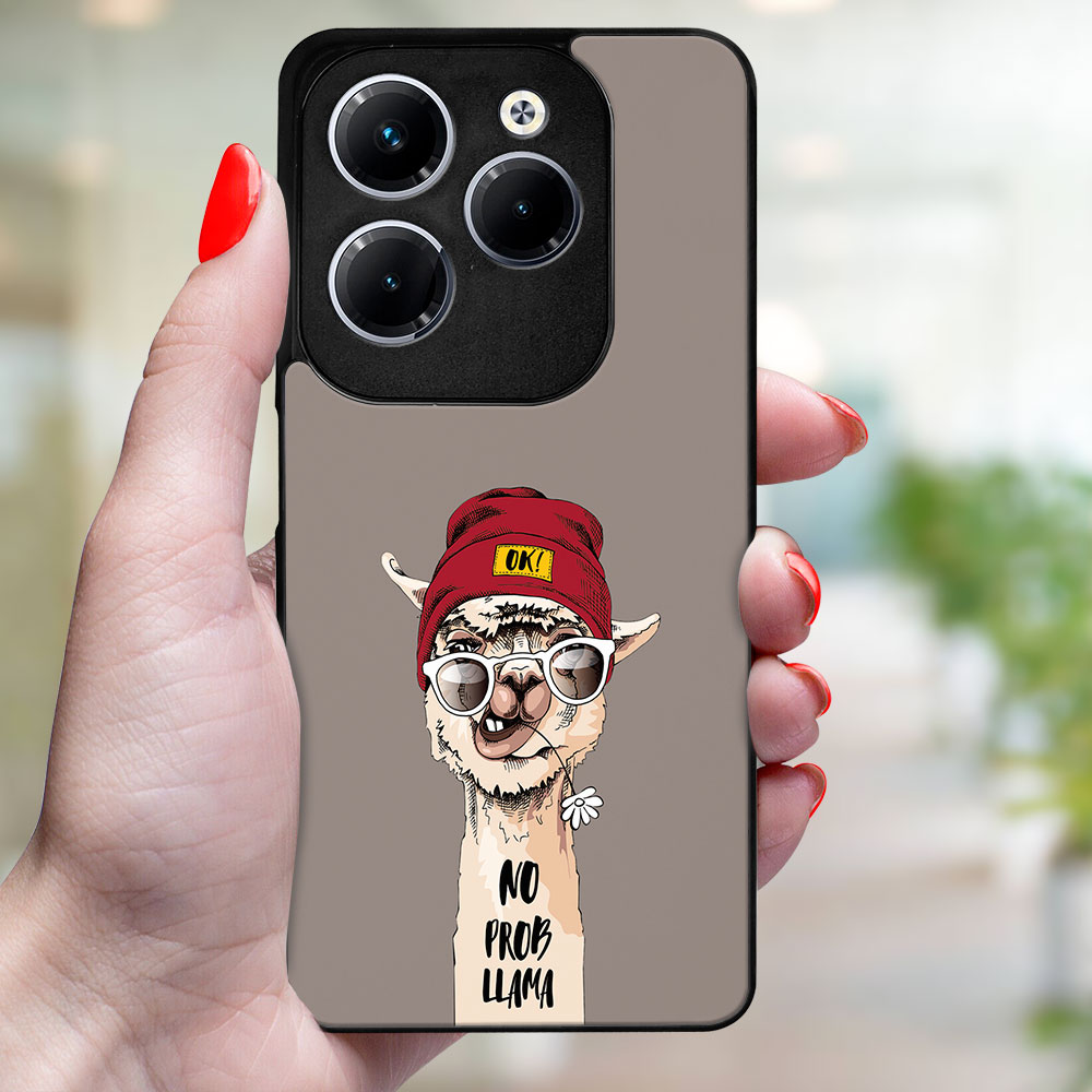 MY ART Husă De Protecție Pentru Infinix Hot 40 / Hot 40 Pro PROBLLAMA (187)