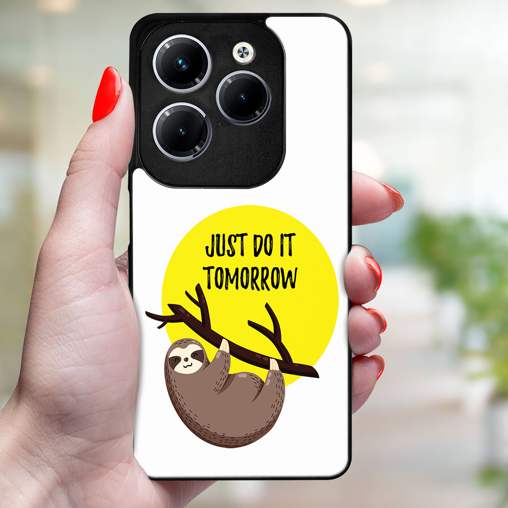 MY ART Husă De Protecție Pentru Infinix Hot 40 / Hot 40 Pro SLOTH (188)