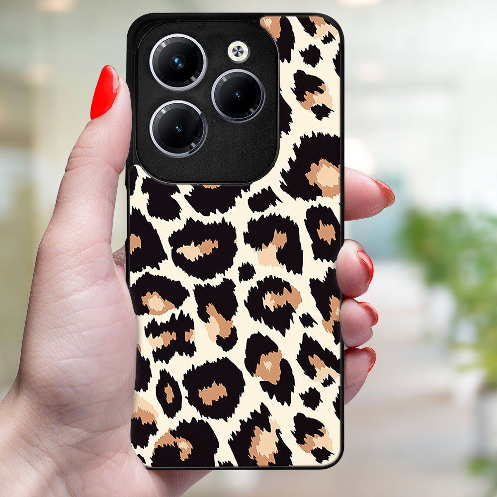 MY ART Husă De Protecție Pentru Infinix Hot 40 / Hot 40 Pro IMPRIMARE LEOPARD (238)