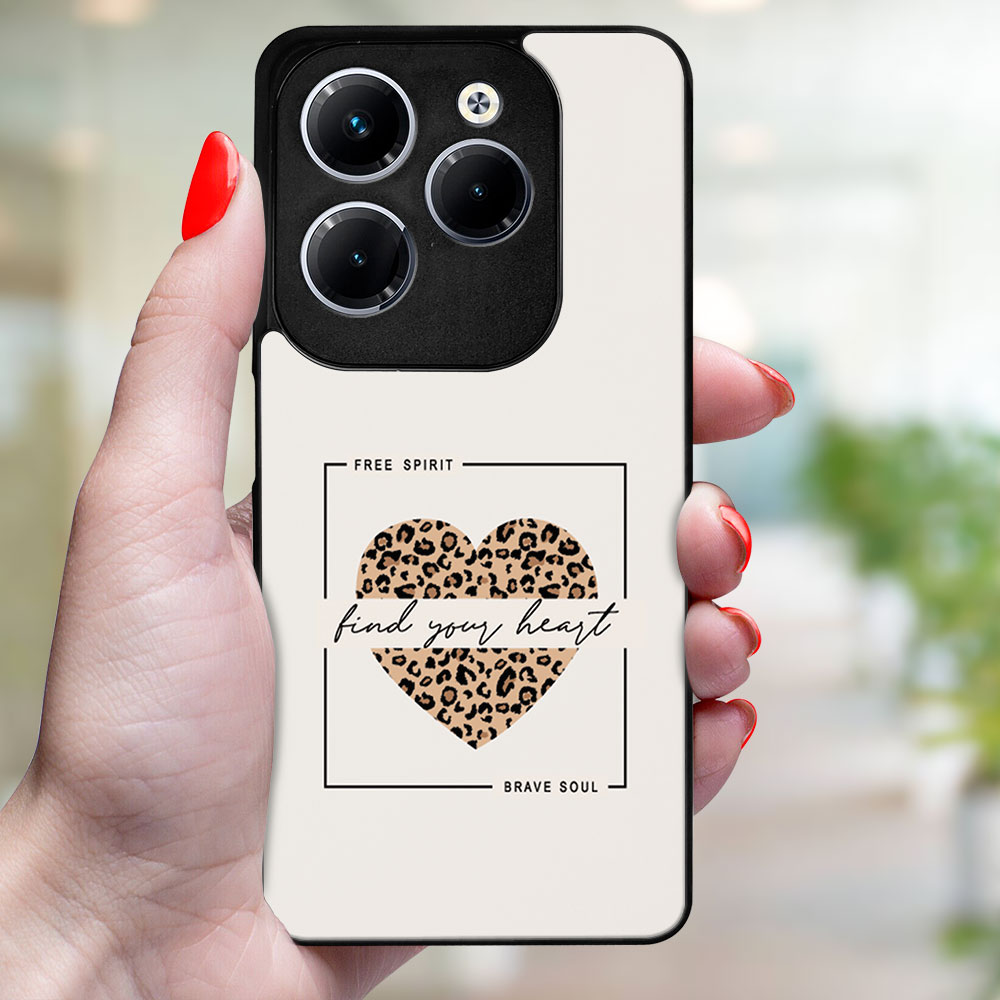 MY ART Husă De Protecție Pentru Infinix Hot 40 / Hot 40 Pro WILD HEART (241)