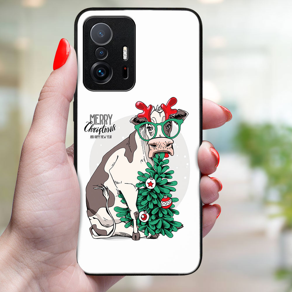 MY ART Husă Cu Design De Crăciun Xiaomi 11T / 11T Pro MERRY CHRISTMAS (074)