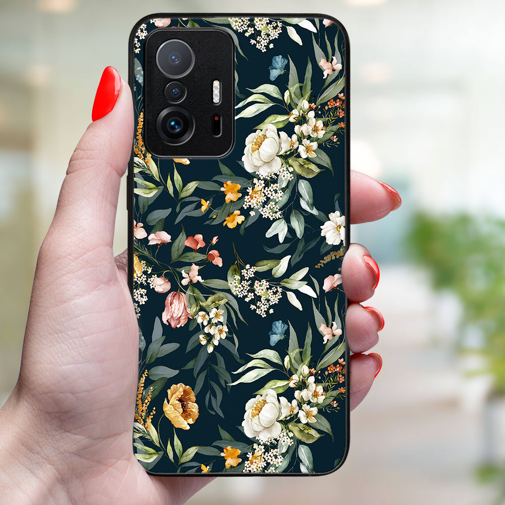 MY ART Husă De Protecție Pentru Xiaomi 11T / 11T Pro FLORAL (158)