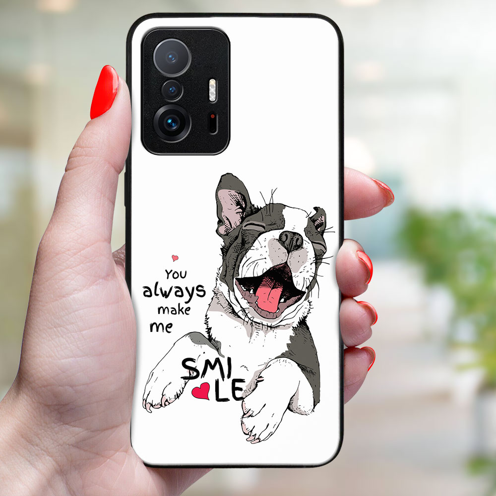 MY ART Capac De Protecție Pentru Xiaomi 11T / 11T Pro SMILE (189)