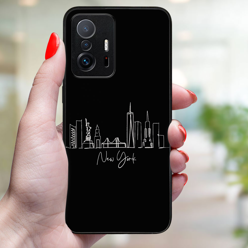 MY ART Husă De Protecție Pentru Xiaomi 11T / 11T Pro NEW YORK (207)