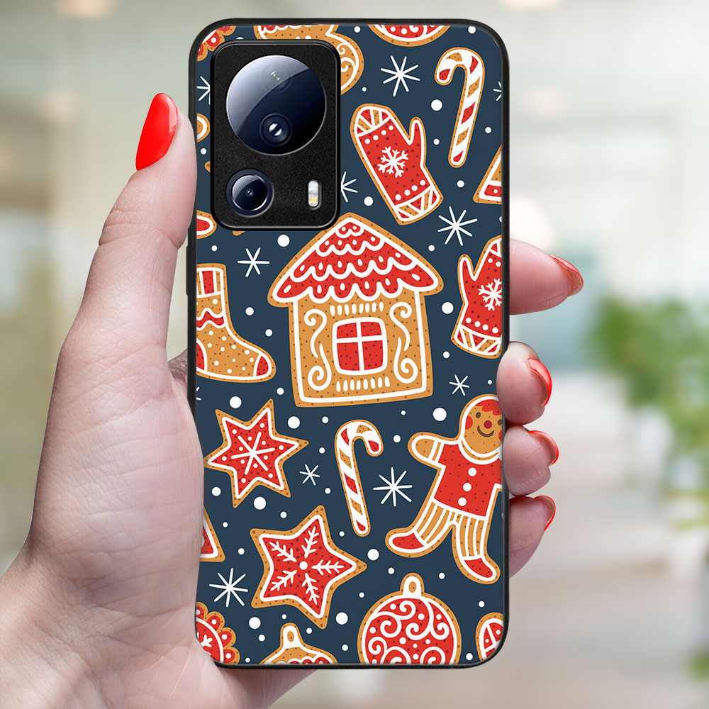 MY ART Capac Cu Design De Crăciun Xiaomi 13 Lite CHRISTMAS (069)