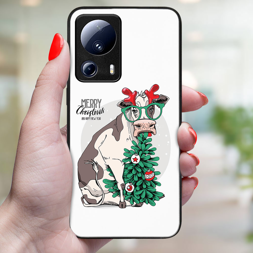 MY ART Husă Cu Design De Crăciun Xiaomi 13 Lite MERRY CHRISTMAS (074)