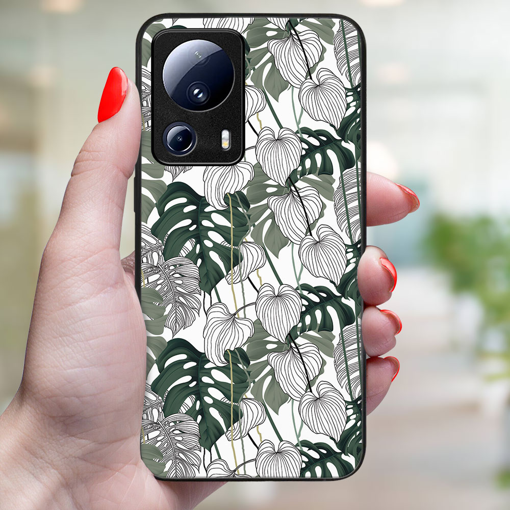 MY ART Husă De Protecție Pentru Xiaomi 13 Lite LEAF (175)