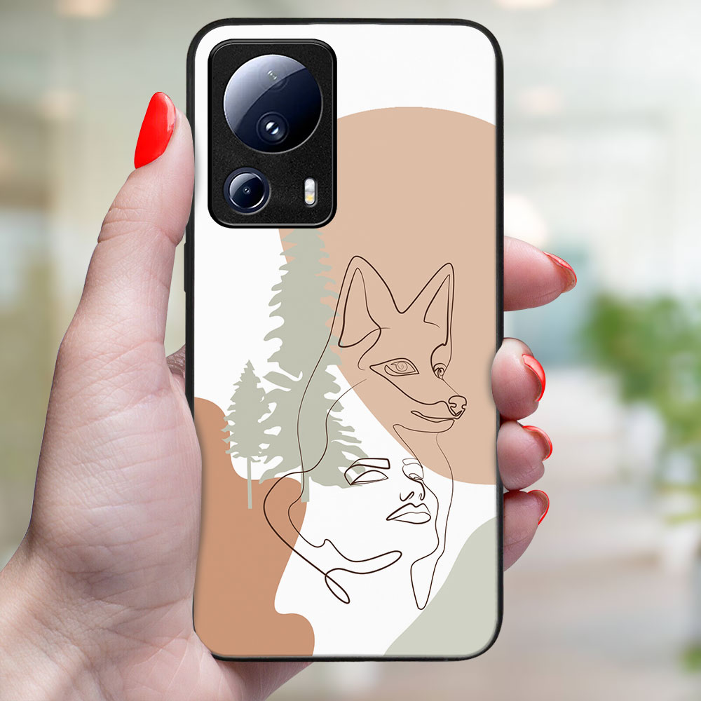 MY ART Husă De Protecție Pentru Xiaomi 13 Lite FOX (191)