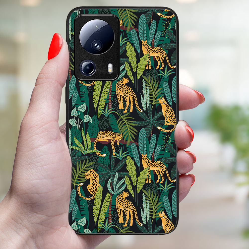 MY ART Husă De Protecție Pentru Xiaomi 13 Lite LEOPARD (239)