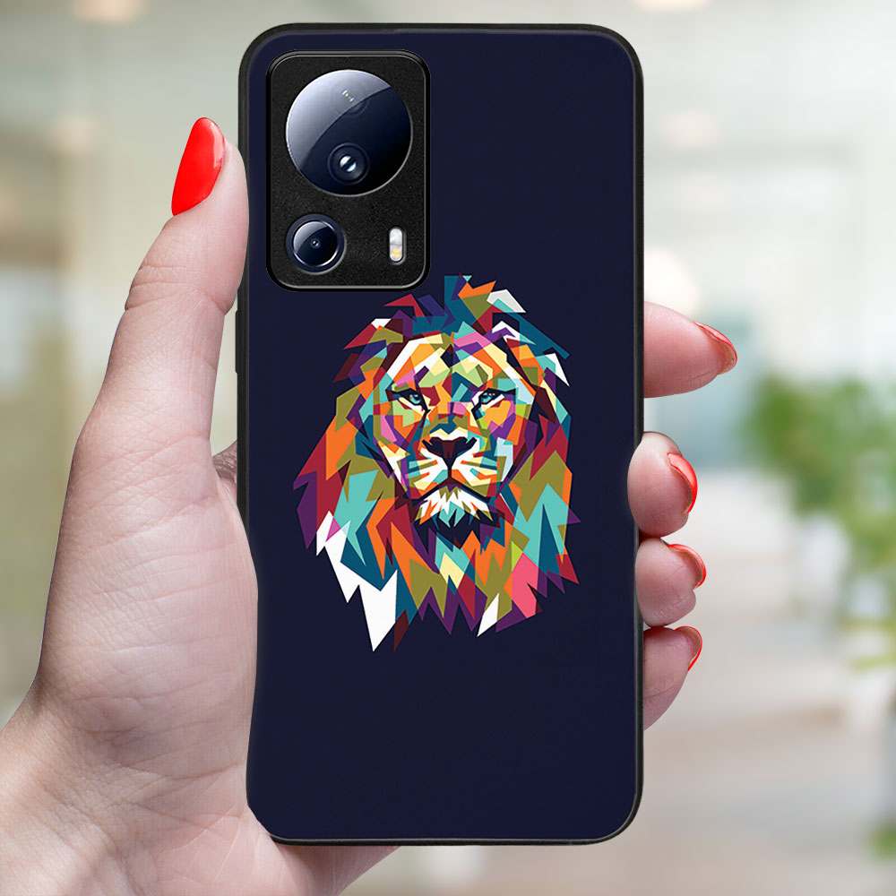 MY ART Capac De Protecție Pentru Xiaomi 13 Lite LION (246)