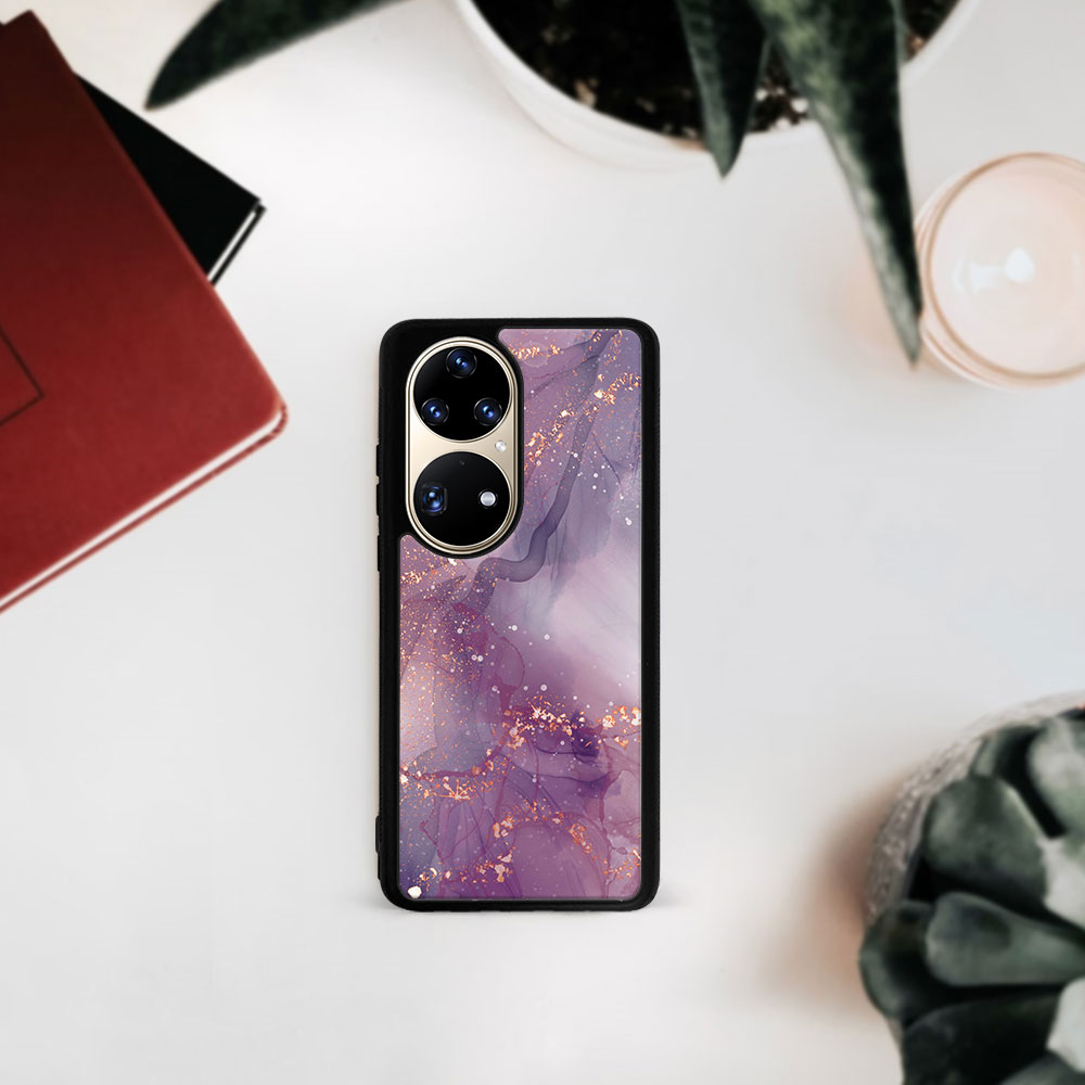 MY ART Husă De Protecție Pentru Huawei P50 Pro - PURPLE (148)