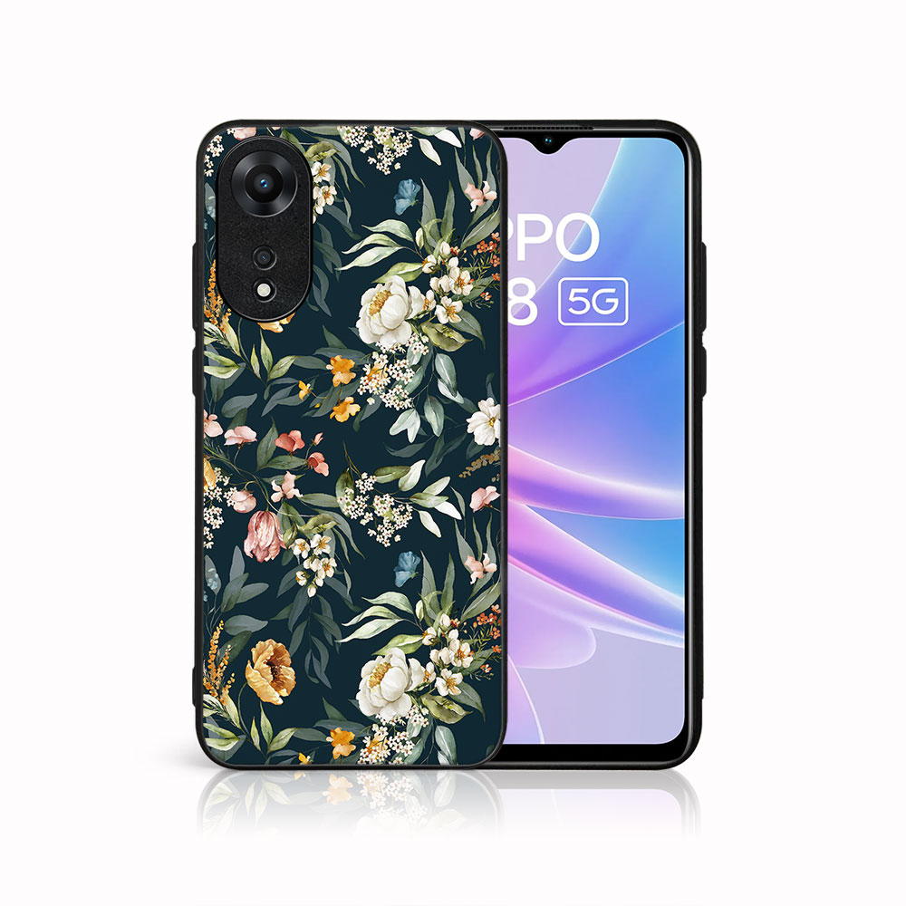 MY ART Husă De Protecție Pentru Oppo A78 5G FLORAL (158)