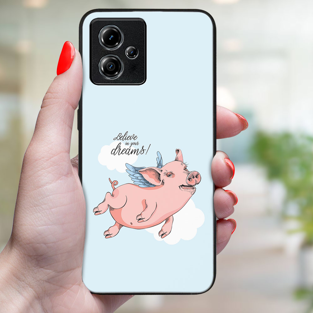 MY ART Husă De Protecție Pentru Motorola Moto G54 5G / G54 5G Power Edition PIG (186)