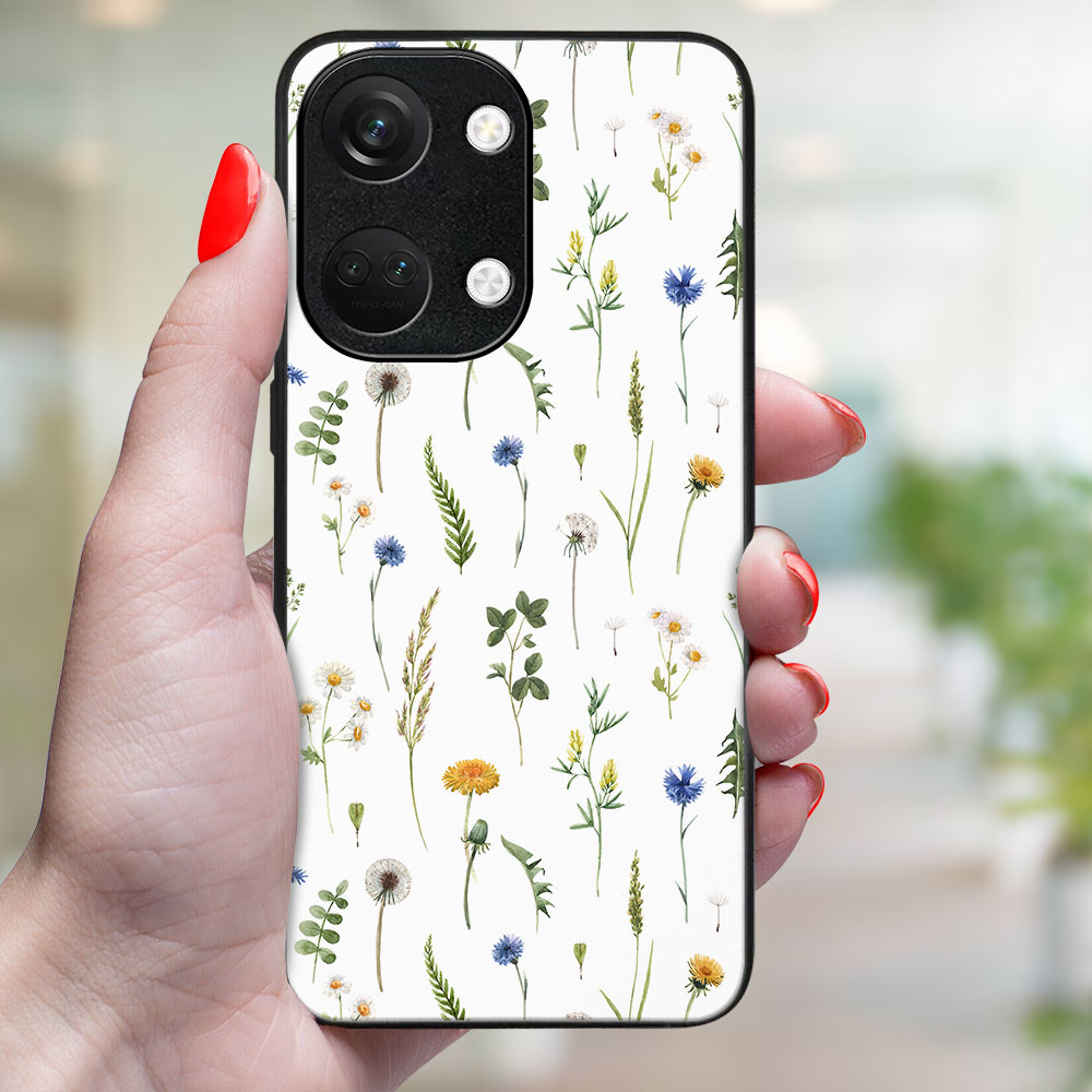 MY ART Husă De Protecție Pentru OnePlus Nord 3 5G WILDFLOWER (153)