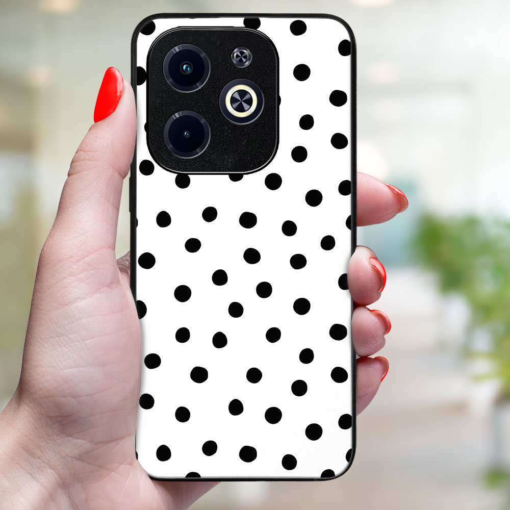 MY ART Husă De Protecție Pentru Infinix Hot 40i DOTS (168)