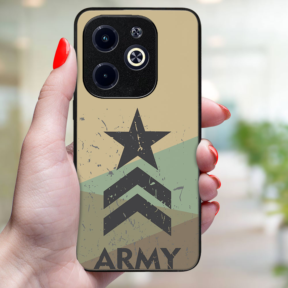 MY ART Husă De Protecție Pentru Infinix Hot 40i ARMY (236)