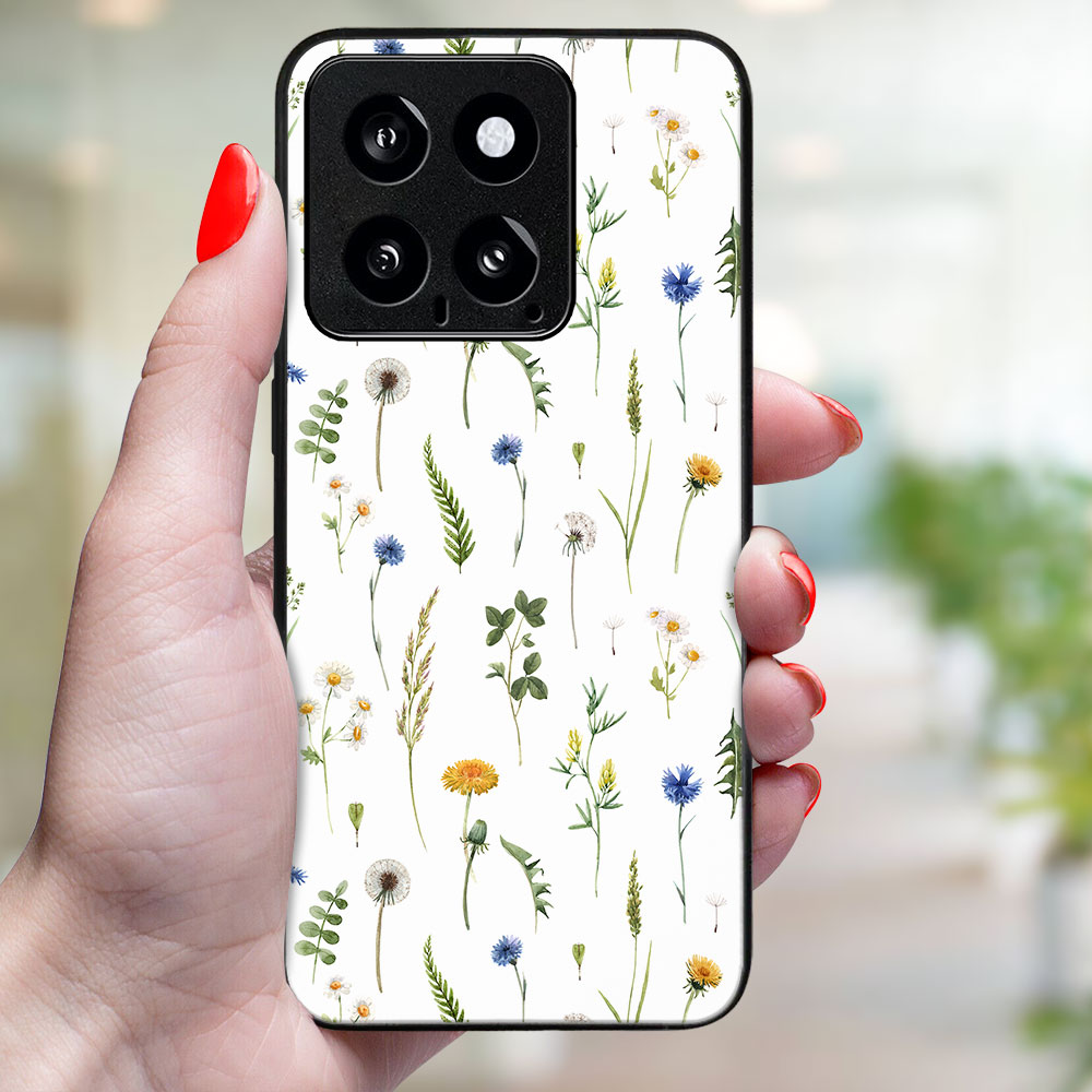 MY ART Husă De Protecție Pentru Xiaomi 14 WILDFLOWER (153)