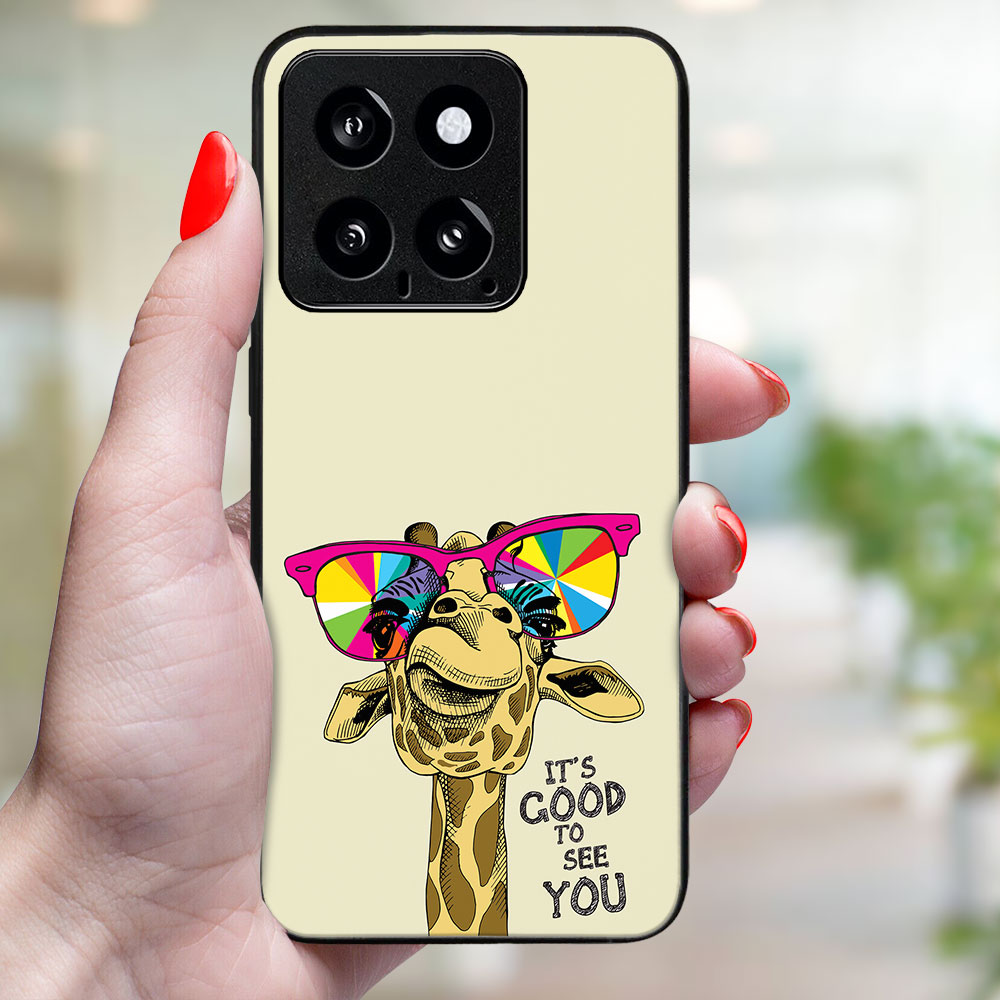 MY ART Husă De Protecție Pentru Xiaomi 14 GIRAFFE (180)