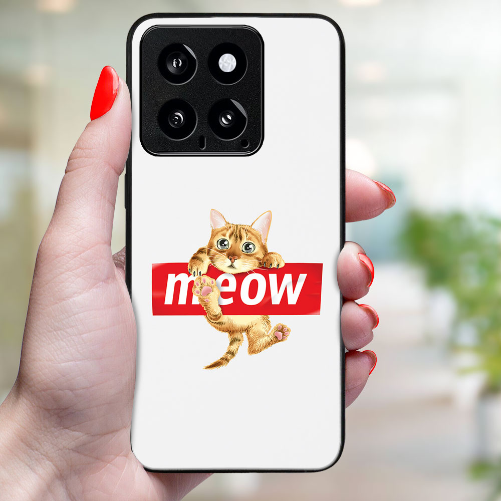 MY ART Husă De Protecție Pentru Xiaomi 14 MEOW (183)