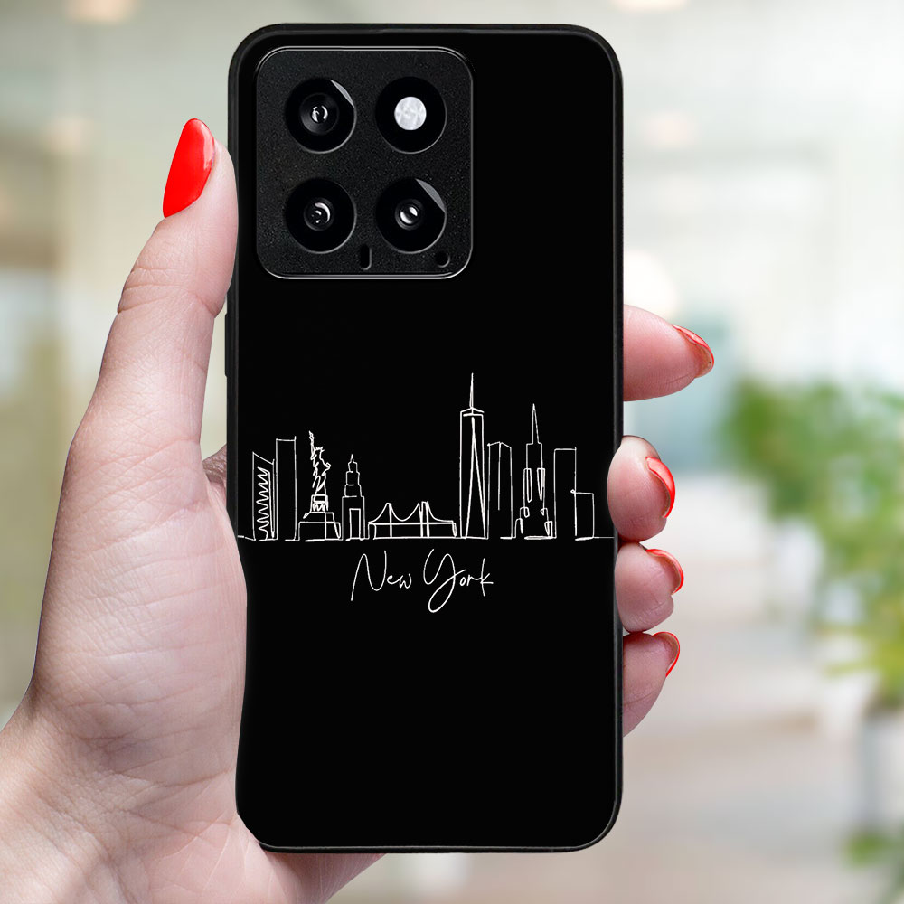 MY ART Husă De Protecție Pentru Xiaomi 14 NEW YORK (207)