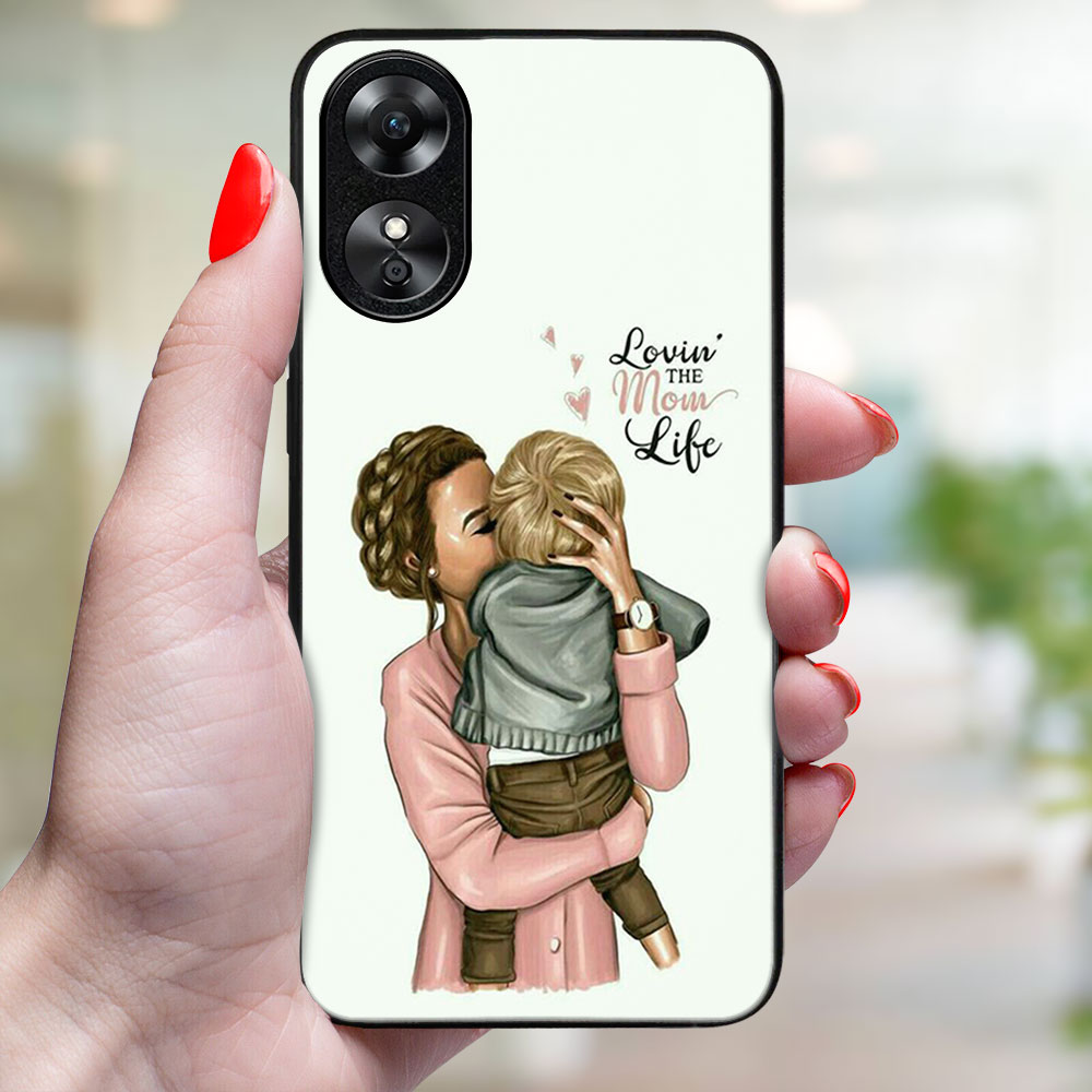 MY ART Husă De Protecție Pentru Oppo A38 MOM LIFE (118)