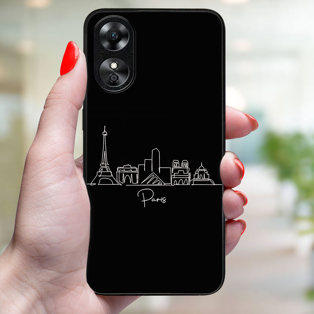 MY ART Husă De Protecție Pentru Oppo A38 PARIS (209)